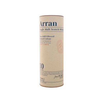 THE ARRAN Single Malt Scotch Whisky 10 Jahre mit Geschenkbox 46% Vol
