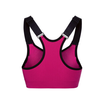 CRIVIT® Sport Bustier Damen, mit herausnehmbaren Pads, pink, Gr XS (32/34) - B-Ware einwandfrei
