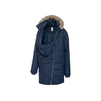 ESMARA® Umstandsjacke Damen, mit Zippeinsatz, Kapuze, dunkelblau, M(40/42) - B-Ware sehr gut