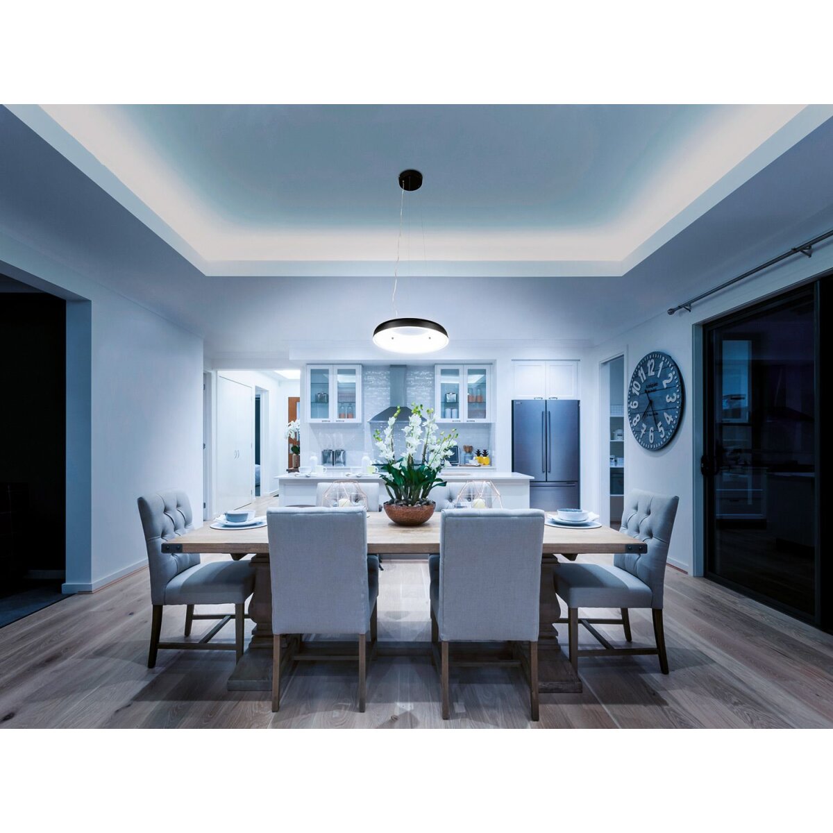 Pendelleuchte, Lichtfarbensteuerung 26,99 - sehr Home«, schwarz gut, mit »Zigbee LUX® B-Ware LIVARNO € Smart