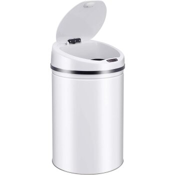 Ribelli Edelstahl Mülleimer - Abfalleimer mit Sensor...