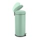 Ribelli Edelstahl-Treteimer, rund, 30 L, mint - B-Ware neuwertig
