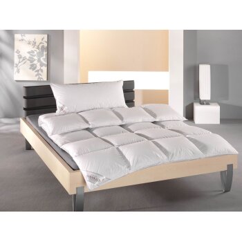 Sannwald Premium Daunen-Kassettenbettdecke warm - B-Ware
