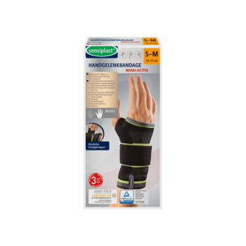 SENSIPLAST® Strumpfbandage, für Handgelenke, mit eingearbeiteter Pelotte, Stabilitätsstab - B-Ware