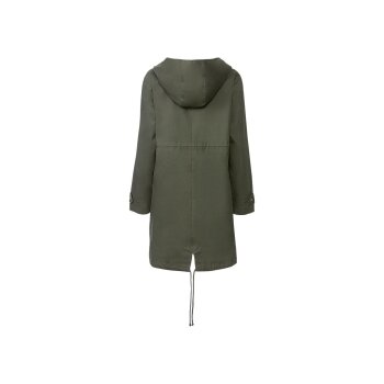 ESMARA® Parka Damen, mit Kordelzug, Imprägnierung, Kapuze, mit Bio-Baumwolle - B-Ware