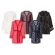 ESMARA® Kimono/ Morgenmantel Damen, mit Bindegürtel - B-Ware