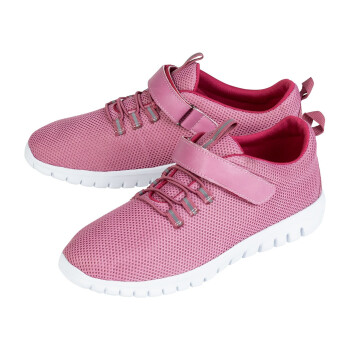PEPPERTS® Kinder Sneaker Mädchen, mit Barfußtechnologie, pink, Gr 33 - B-Ware sehr gut