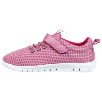 PEPPERTS® Kinder Sneaker Mädchen, mit Barfußtechnologie, pink, Gr 33 - B-Ware sehr gut