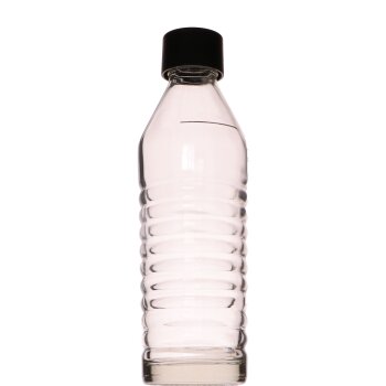 Glasflasche Glaskaraffe starkwandig 850ml - B-Ware sehr gut