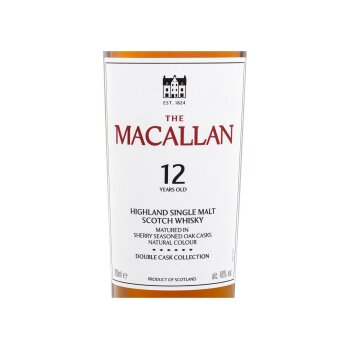 The Macallan Double Cask Highland Single Malt Scotch Whisky 12 Jahre 40% Vol