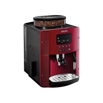 Krups Kaffeevollautomat EA 815, rot - B-Ware gut