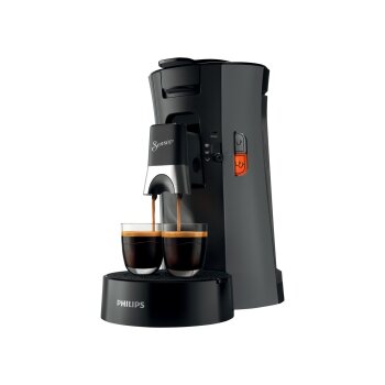 Senseo Select Kaffeepadmaschine, 1 Bar, grau/schwarz -...