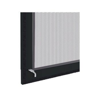 Stolz Insektenschutz für Fenster, 100 x 120 cm, anthrazit - B-Ware sehr gut
