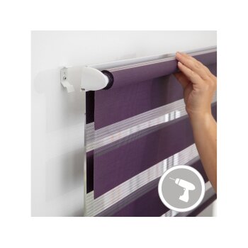LICHTBLICK Duo Rollo Klemmfix, ohne Bohren, ab 45 x 150 cm - B-Ware