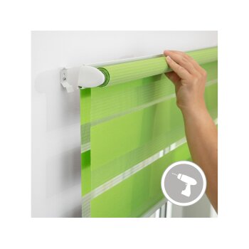 LICHTBLICK Duo Rollo Klemmfix, ohne Bohren, ab 45 x 150 cm - B-Ware