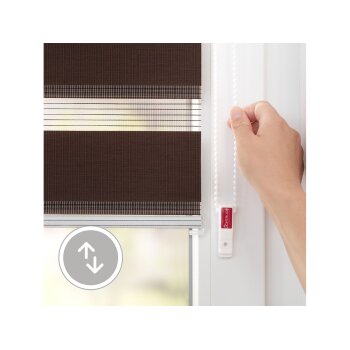 LICHTBLICK Duo Rollo Klemmfix, ohne Bohren, ab 45 x 150 cm - B-Ware