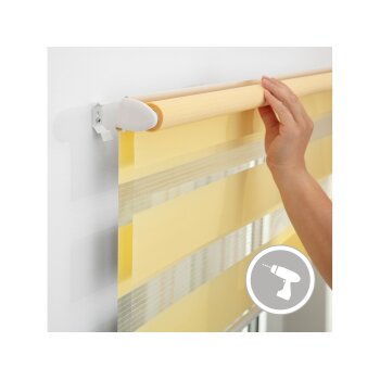 LICHTBLICK Duo Rollo Klemmfix, ohne Bohren, ab 45 x 150 cm - B-Ware