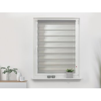 LICHTBLICK Duo Rollo Klemmfix, ohne Bohren, ab 45 x 150 cm - B-Ware