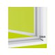 Insektenschutzfenster, 110 x 130 cm, magnetisch, weiß - B-Ware sehr gut