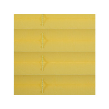 Lichtblick Klemmfix Plissee, stufenloses Einstellen, blickdicht, Montage ohne Bohren, 130 cm, 85 cm, Gelb - B-Ware einwandfrei