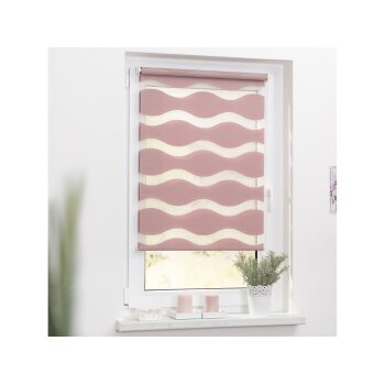Lichtblick Duo Rollo Welle Klemmfix, ohne Bohren, ab 45 x 150 cm - B-Ware