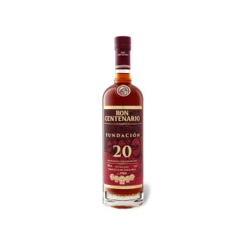 Ron Centenario Fundación Rum 20 Jahre 40% Vol