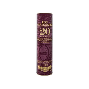 Ron Centenario Fundación Rum 20 Jahre 40% Vol