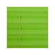 Lichtblick Klemmfix Plissee, stufenloses Einstellen, blickdicht, Montage ohne Bohren, 130 cm, 75 cm, Grün - B-Ware einwandfrei