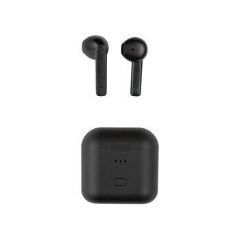 SILVERCREST® Kopfhörer IPX 4 STSK 2 D4, mit Ladecase, schwarz/rot - B-Ware sehr gut