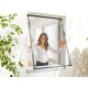 Insektenschutz für Fenster, 130 x 150 cm, weiß - B-Ware sehr gut