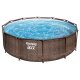 Bestway »Steel Pro Max™ DELUXE SERIES™« Framepool-Set, mit Filterpumpe und Leiter Ø 366 x  H 100 cm - B-Ware sehr gut