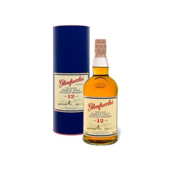 Glenfarclas Highland Single Malt Scotch Whisky 12 Jahre mit Geschenkbox 43% Vol