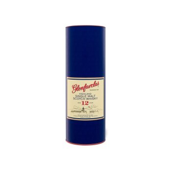 Glenfarclas Highland Single Malt Scotch Whisky 12 Jahre mit Geschenkbox 43% Vol