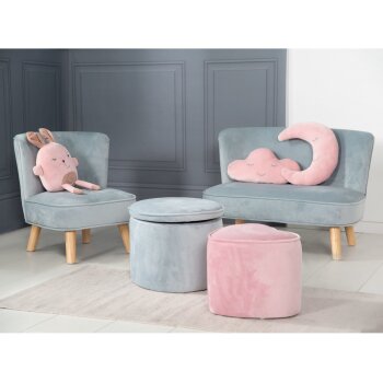 roba Kinderhocker, Herzform, rosa - B-Ware sehr gut
