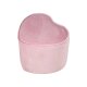 roba Kinderhocker, Herzform, rosa - B-Ware sehr gut