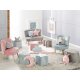 roba Kinderhocker, Herzform, rosa - B-Ware sehr gut