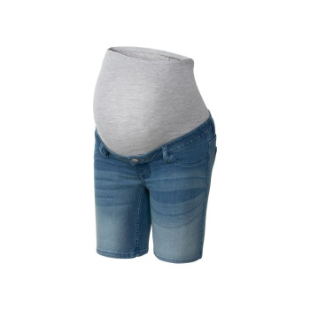 ESMARA® Umstands-Jeansshort Damen, mit Bauchband - B-Ware