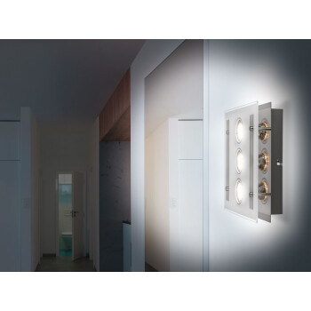 Livarno Home Wand-/ Deckenleuchte LED 3 flmg. - B-Ware
