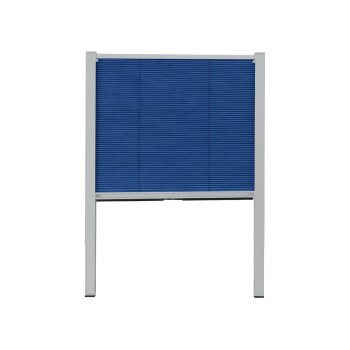 LIVARNO home Thermo Plissee, für Dachfenster, 61,4 x 75-118 cm, blau - B-Ware sehr gut