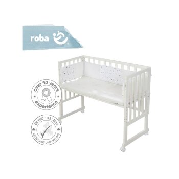 roba Stuben- & Beistellbett 3in1 mit Barriere - B-Ware