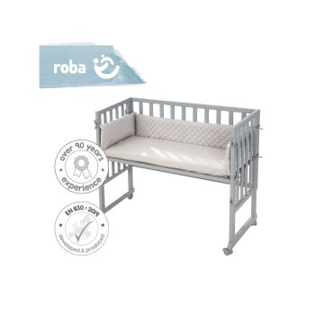 roba Stuben- & Beistellbett 3in1 mit Barriere - B-Ware
