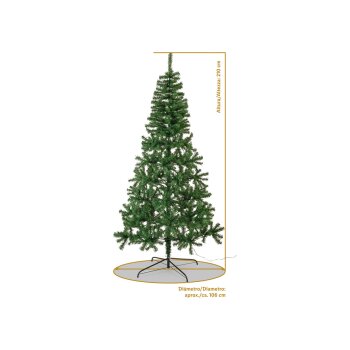 Livarno Home Weihnachtsbaum, 210 cm, mit 180 LEDs - B-Ware einwandfrei