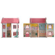 Playtive Holz Puppenhaus Cabinet, drei Etagen (rosa) - B-Ware sehr gut