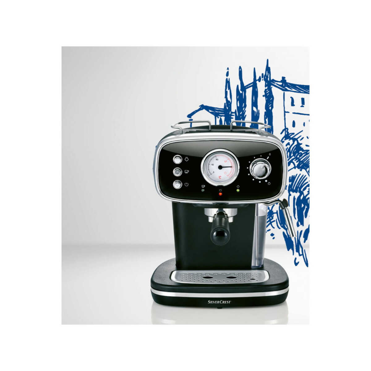SILVERCREST® KITCHEN TOOLS Espressomaschine »SEMS 1100 B2« - B-Ware gut,  40,99 €