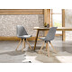 LIVARNO home Stuhl 2er Set, aus Stoff gepolstert, im Skandi Design - B-Ware sehr gut
