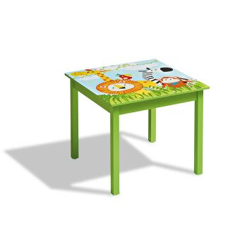 LIVARNO home Kinder Tisch mit 2 Stühlen, mit Safari-Motiven - B-Ware sehr gut