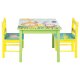 LIVARNO home Kinder Tisch mit 2 Stühlen, mit Safari-Motiven - B-Ware sehr gut