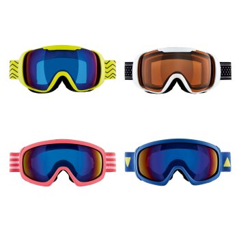 CRIVIT® Kinder Ski- und Snowboardbrille, mit...