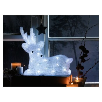 LIVARNO home Acryl Deko Figuren, mit LED - B-Ware