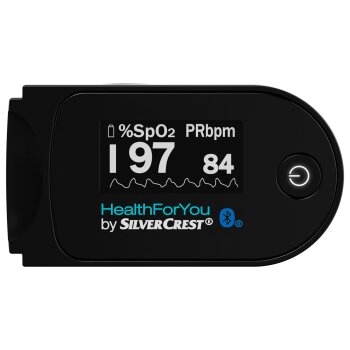 SILVERCREST® PERSONAL CARE Pulsoximeter mit App,...